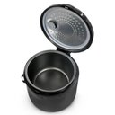 Ver imagem 3 de Panela Eletrica de Arroz Eos 110V 700W Faz 10 Xicaras Black Platinum