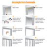 Kit com 2 Porta Sanfonada de Pvc 210x115cm Bariri - 7
