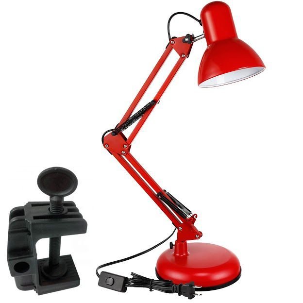 Luminária Desk Lâmpada Vermelho - Gmh
