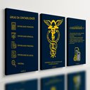 Ver imagem 1 de Kit 3 Quadro Decorativo Contabilidade Escritório Contábeis 28x20