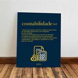 Kit 3 Quadro Decorativo Contabilidade Escritório Contábeis 28x20 - 6