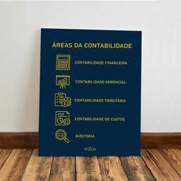 Kit 3 Quadro Decorativo Contabilidade Escritório Contábeis 28x20 - 4