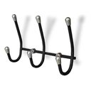 Ver imagem 1 de Gancho Cabide Triplo Pano Toalha Parede Madeira Jomer 4771