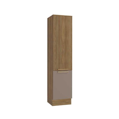 Módulo Cozinha Kappesberg Botanic Paneleiro Botanic M619 C/ 2 Portas 50cm Nogueira/fendi -