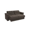 Ver imagem 6 de Sofá Cama Kappesberg Stelo Suede Café 230cm