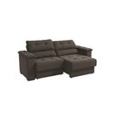 Ver mais imagens de Sofá Cama Kappesberg Stelo Suede Café 230cm