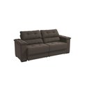 Ver imagem 7 de Sofá Cama Kappesberg Stelo Suede Café 230cm