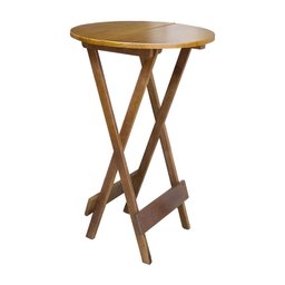 Conjunto de Mesa Bistrô de Madeira com 4 Cadeiras Dobravel Ideal para Bar e Restaurante Mel - 2