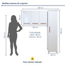 Ver imagem 3 de Lavanderia Modulada 1 Armário Multiuso e Armário Aéreo Jundiaí