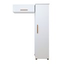 Ver imagem 2 de Lavanderia Modulada 1 Armário Multiuso e Armário Aéreo Bauru