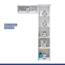 Ver imagem 5 de Lavanderia Modulada 1 Armário Multiuso e Armário Aéreo Bauru