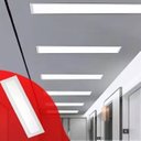 Ver imagem 2 de Painel Led Retangular Embutir 36w 120x15cm 4000k Branco Neutro Cx Alta - Kian