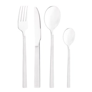 Faqueiro 16 Peças de Aço Inox Athenas