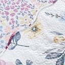 Ver imagem 4 de Kit Cobre Leito Colcha Lumiere Casal Dupla Face - Eloise