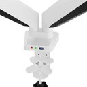 Ver imagem 4 de Suporte para Monitor Articulado Elements Armstrong Duo White