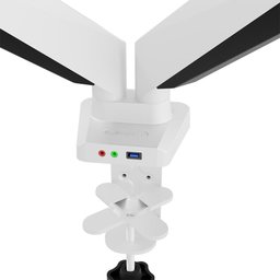 Suporte para Monitor Articulado Elements Armstrong Duo White - 4