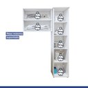 Ver imagem 5 de Lavanderia Modulada 1 Armário Multiuso e Armário Aéreo Uberlândia