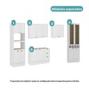 Ver imagem 6 de Cozinha Completa Milla Plano 15 Portas 3 Gavetas MDF Branco Móveis Carraro