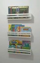 Ver imagem 5 de Kit 4 Prateleiras Organizadoras de Livros de Criança Nicho Revisteiro de Parede Infantil Estante de 
