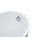 Ver imagem 3 de Banheira Freestanding Imersão Acrílico 165 Cm Azurita Pingoo.casa - Cinza