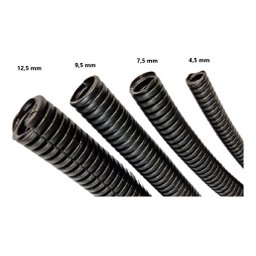 Kit 20M Tubo Espaguete Corrugado Automotivo com Corte - 2