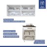 Lavanderia Modulada 2 Armários Aéreo 1 Balcão Teresópolis - 5