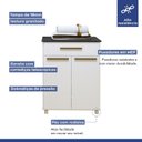 Ver imagem 4 de Lavanderia Modulada 2 Armários Aéreo 1 Balcão Teresópolis