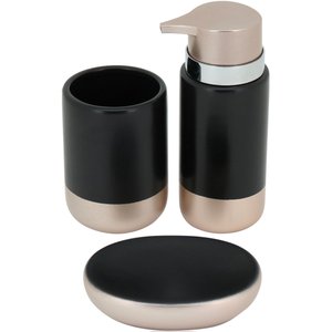 Conjunto para Banheiro em Cerâmica 3 Peças Clássico