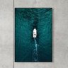 Quadro Decorativo Lancha em Alto Mar QV.1101.01.01.01 Euronobre - 60x90x3cm - 1