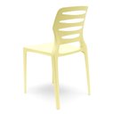 Ver imagem 5 de Kit 04 Cadeiras para Cozinha Área Gourmet Jardim Empilhável Larsen P03 Amarelo - Lyam Decor