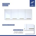 Ver imagem 3 de Lavanderia Modulada 2 Armários Aéreo Guarapari