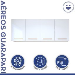 Lavanderia Modulada 2 Armários Aéreo Guarapari - 8