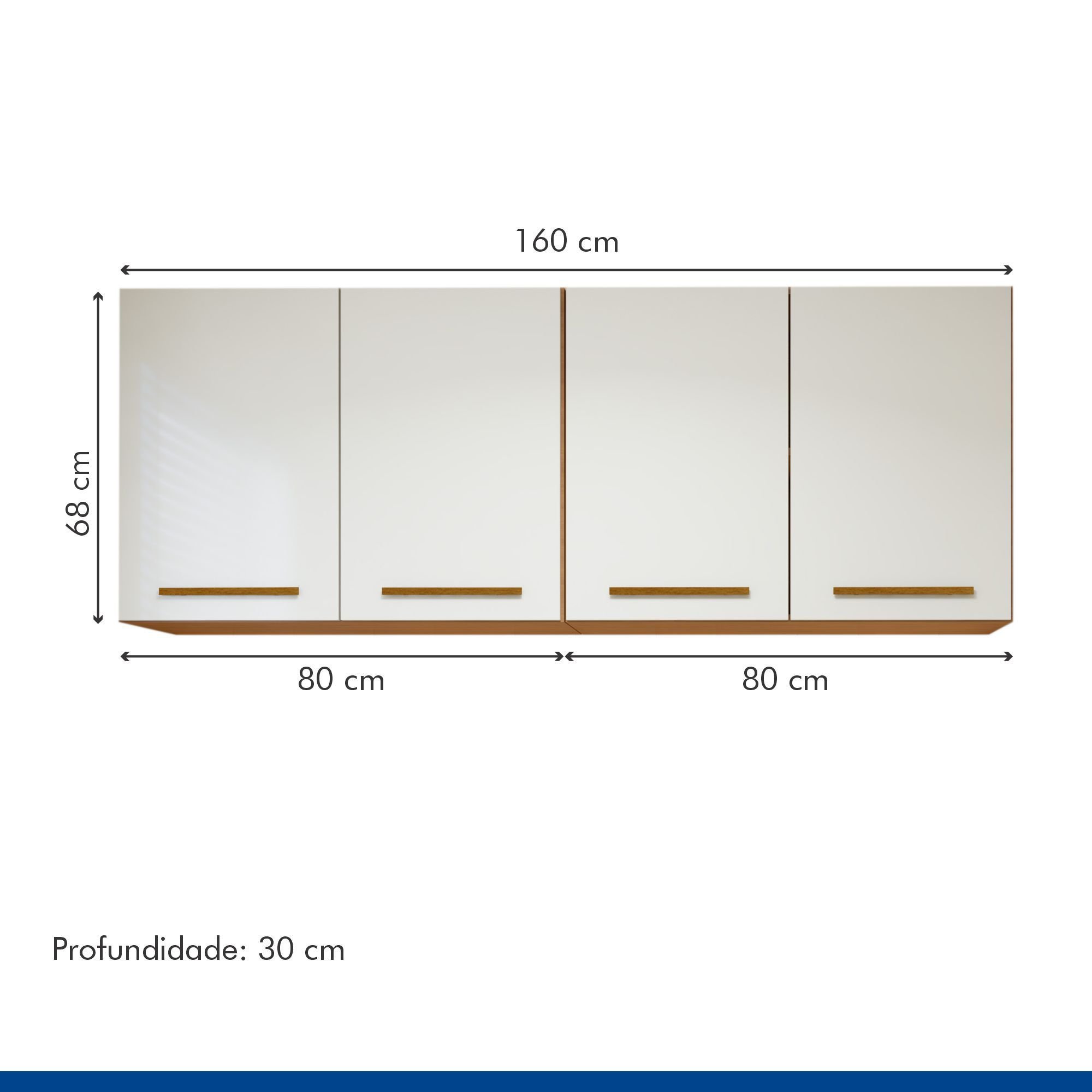Lavanderia Modulada 2 Armários Aéreo Guarapari - 7