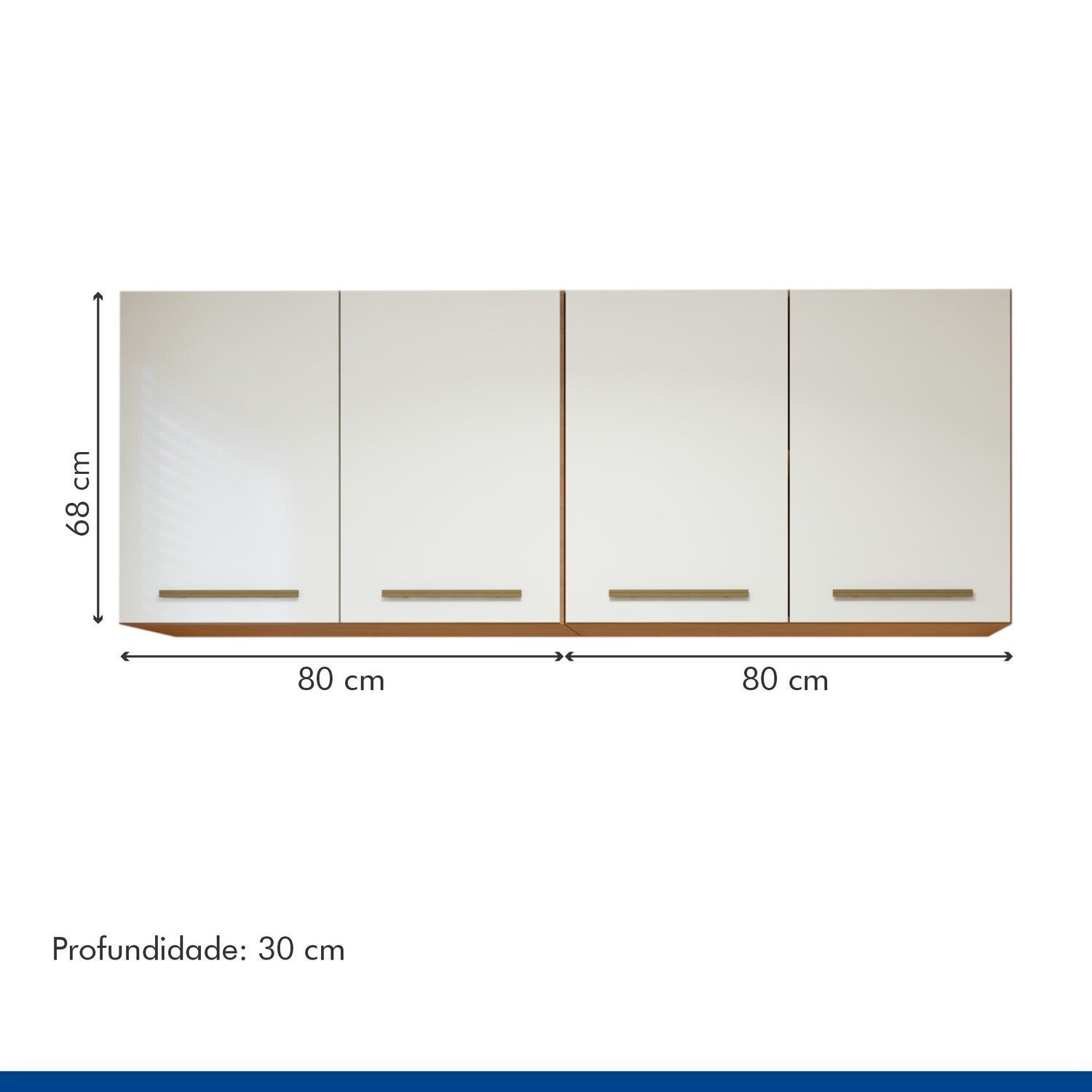 Lavanderia Modulada 2 Armários Aéreo Guarapari - 7