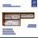 Ver imagem 4 de Lavanderia Modulada 2 Armários Aéreo França