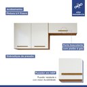 Ver imagem 3 de Lavanderia Modulada 2 Armários Aéreo França