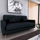 Ver imagem 1 de Sofá Cama Premium 3 Lugares 1,90 Larg Emilia Matrix