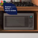 Ver imagem 4 de Balcão Armário Cooktop 4 Bocas 1 Gaveta Macadâmia