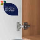 Ver imagem 7 de Balcão Armário Cooktop 4 Bocas 1 Gaveta Macadâmia