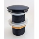 Ver imagem 4 de Válvula de escoamento lavatório Click 1 1/4 Black Matte