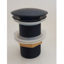 Ver imagem 7 de Válvula de escoamento lavatório Click 1 1/4 Black Matte