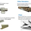 Ver mais imagens de Cozinha Armário Modulado 4 Peças 240 Cm Comprimento Ágata
