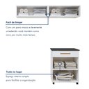 Ver mais imagens de Lavanderia Modulada 2 Armários Aéreo e Balcão Magé