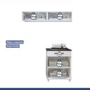 Ver imagem 7 de Lavanderia Modulada 2 Armários Aéreo e Balcão Magé