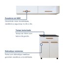Ver imagem 6 de Lavanderia Modulada 2 Armários Aéreo e Balcão Magé