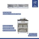 Ver imagem 5 de Lavanderia Modulada 2 Armários Aéreo e Balcão Magé