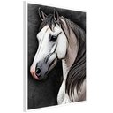 Ver imagem 5 de Quadro Decorativo Cavalo Sala Quarto Moldura Cx Alta 100x66 Titulos Moldura Branca