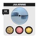 Ver imagem 2 de Disco Julienne 3x3mm Skymsen para Processador de Alimentos PA7 Pro H3