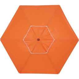 Ombrelone Central Xangri-Lá em Madeira 2,40 metros Laranja Bel - 2
