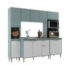 Cozinha Armário Modulado 4 Peças 213 Cm Jade - 2